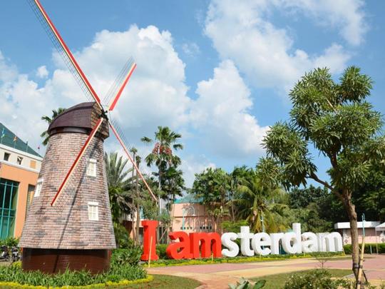 Amsterdam Waterpark - Main view in Pasar Kemis, Indonesia